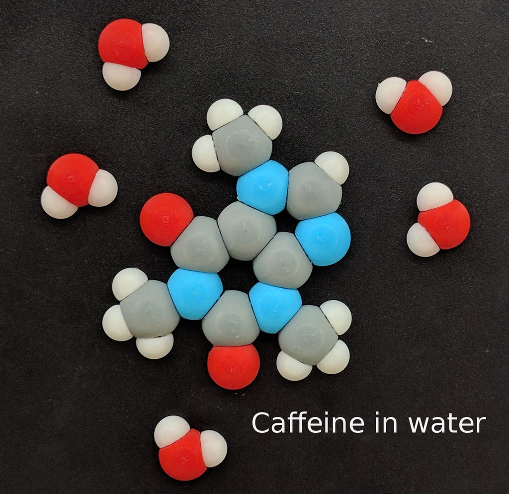 Set di magneti da frigo per la modellazione molecolare