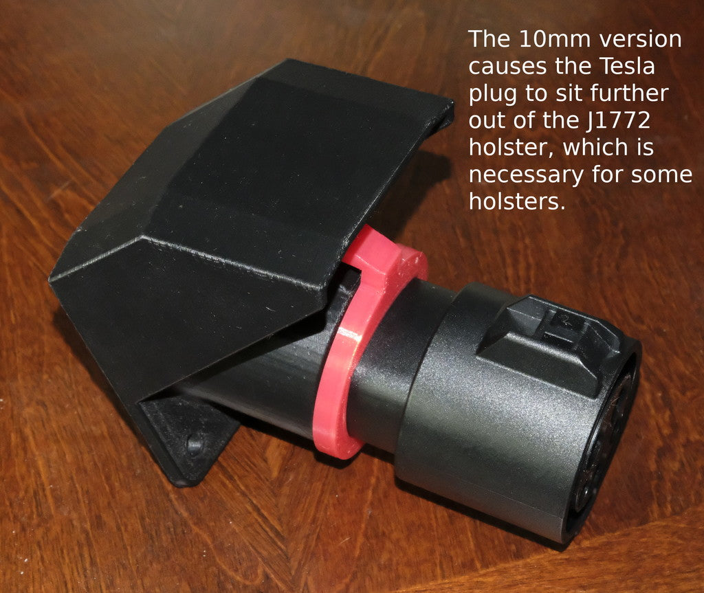J1772 per adattatore caricabatterie Tesla per il montaggio in fondine