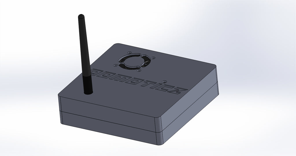 Box Domoticz personalizzato con Raspberry Pi, Pi Drive e RFX.com