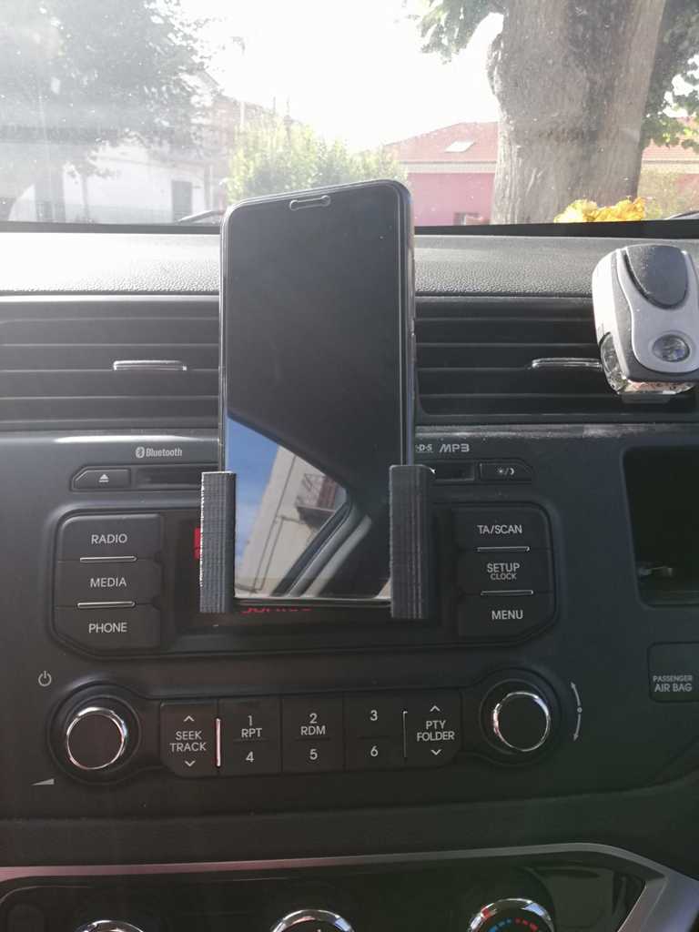 Porta cellulare da auto per vassoio porta CD (compatibile con Xiaomi mi A2 Lite e Huawei P20)