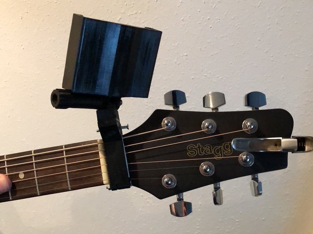 Porta cellulare da manico per chitarra