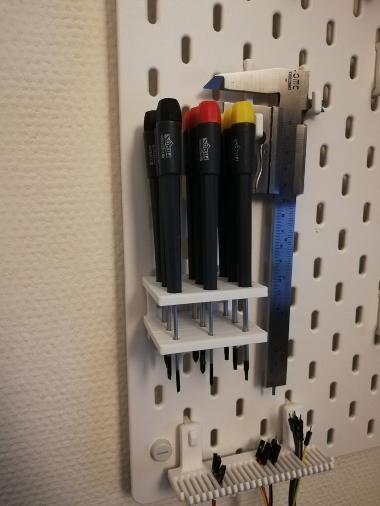 Mini porta cacciaviti IKEA SKADIS per 9 set