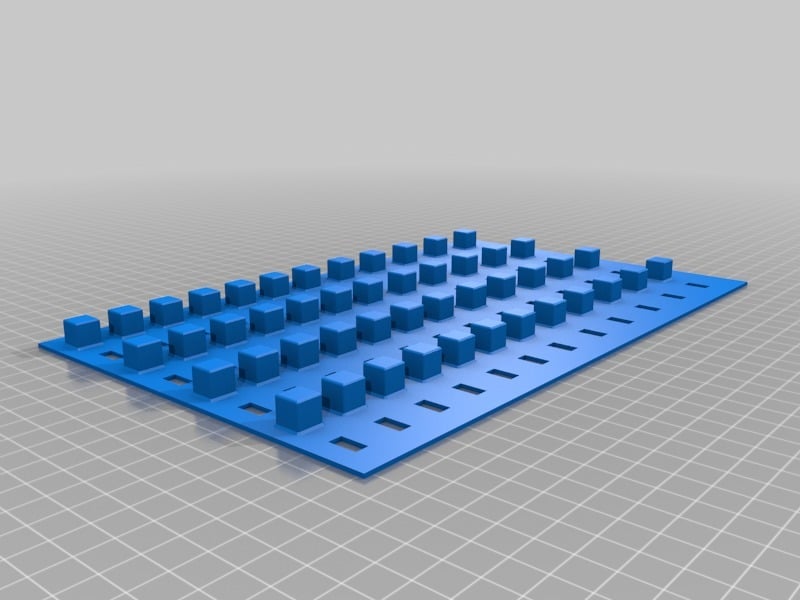 Organizer per cassetti stampabile in 3D per prese di azionamento da 1/4 e 3/8