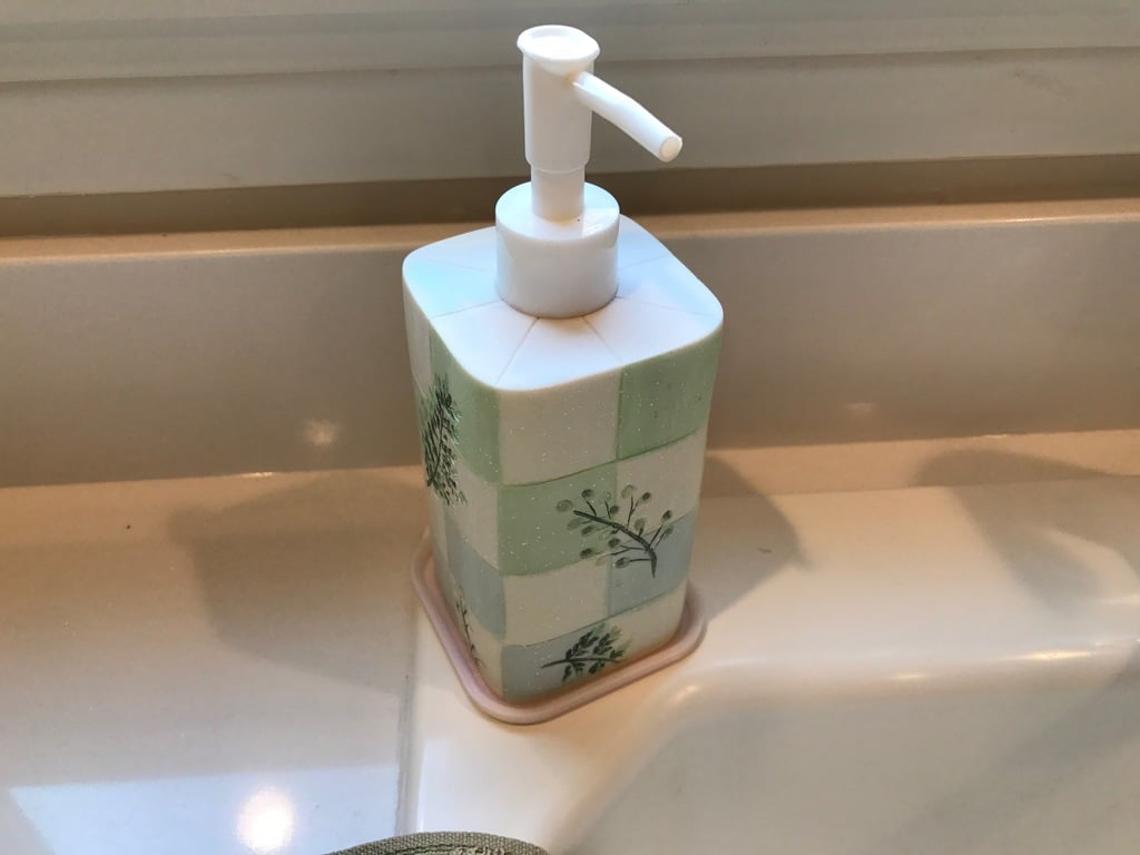 Vassoio dispenser sapone per bagno e cucina