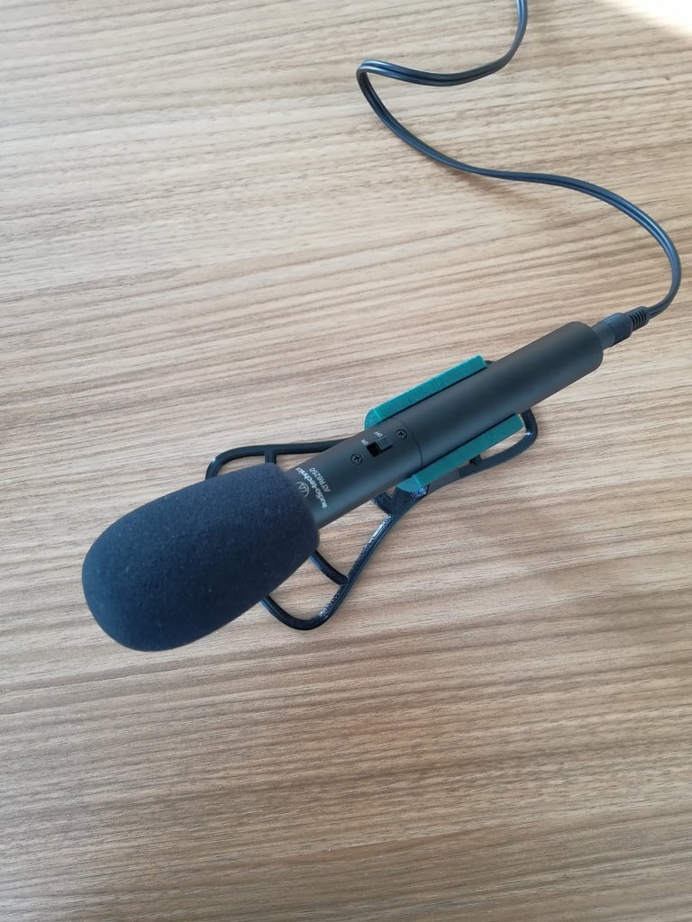 Supporto per microfono regolabile per microfono portatile