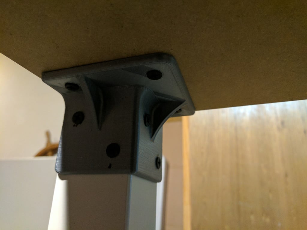 Staffa di supporto per gamba del tavolo Ikea Lack