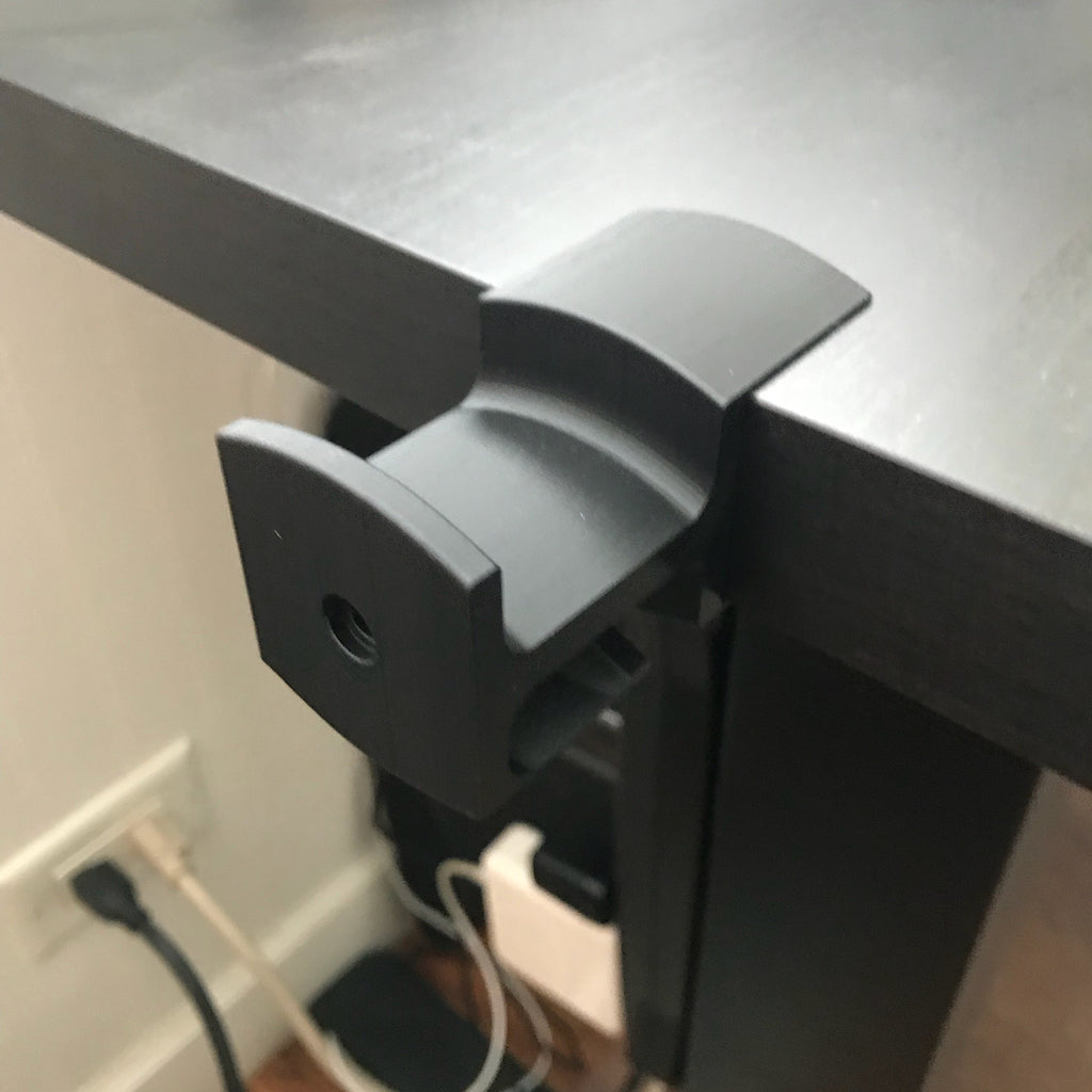 Supporto per cuffie, gancio, supporto da scrivania, morsetto per tavolo Ikea Linnmon e cuffie Audio-Technica ATH-M50x