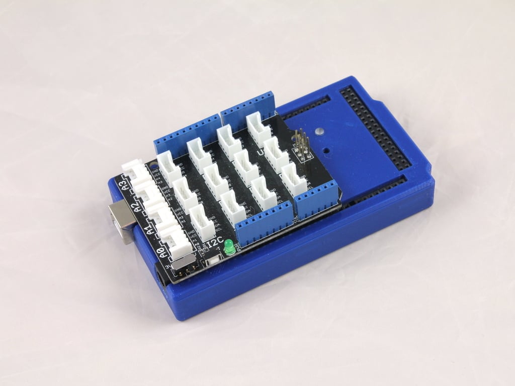 Custodia aderente per Arduino Mega 2560 con montaggio su scheda a vite