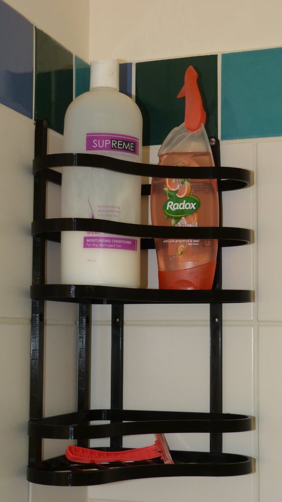 Portaoggetti da doccia per sapone e shampoo