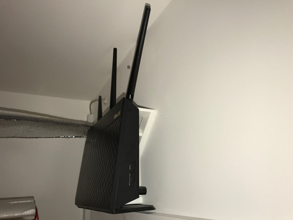 Staffa da parete per router ASUS RT-AC68U