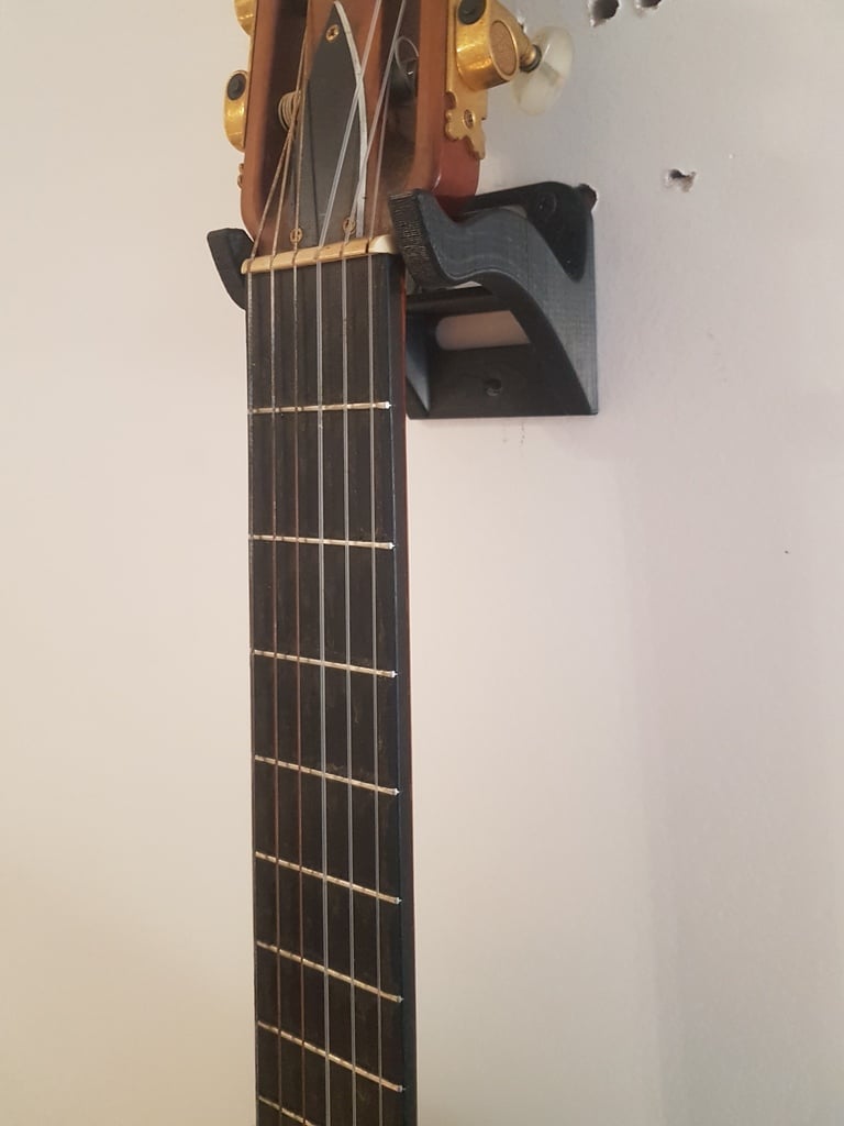 Supporto da parete più ampio per chitarra spagnola