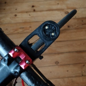 Supporto GPS Garmin Edge con opzione per supporto cam e lampada