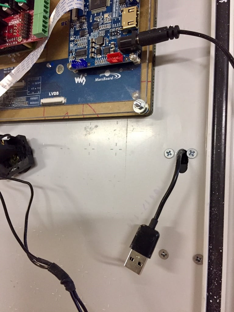 HUB USB Capsula di montaggio a pannello per CNC e Raspberry Pi