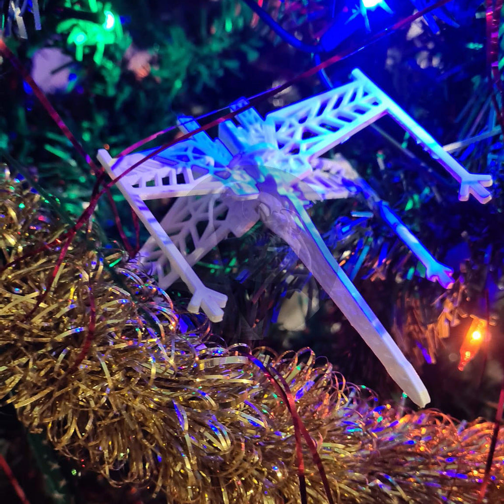 Set da collezione per decorazioni per albero di Natale Snail Flake X-Wing