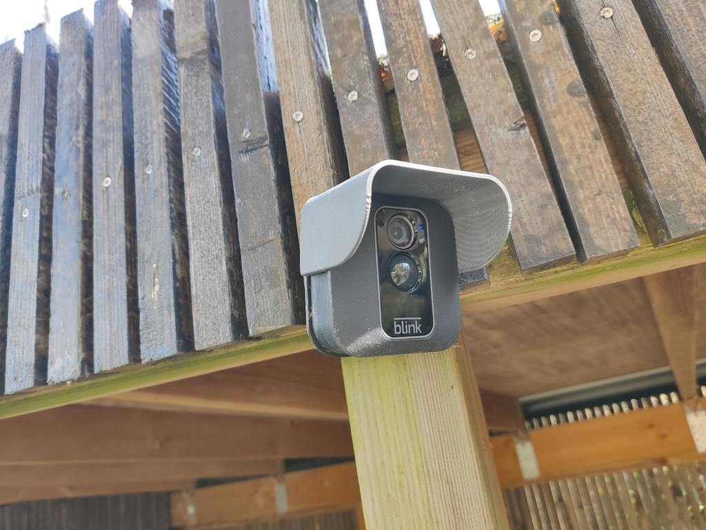 Cappuccio/copertura antipioggia per telecamera di sicurezza Blink XT2
