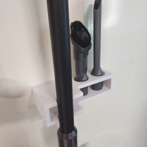 Staffa da parete per aspirapolvere Dyson v7 con spazio per 2 accessori