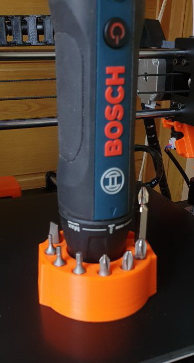 Base per cacciavite elettrico Bosch GO 2 con portapunte