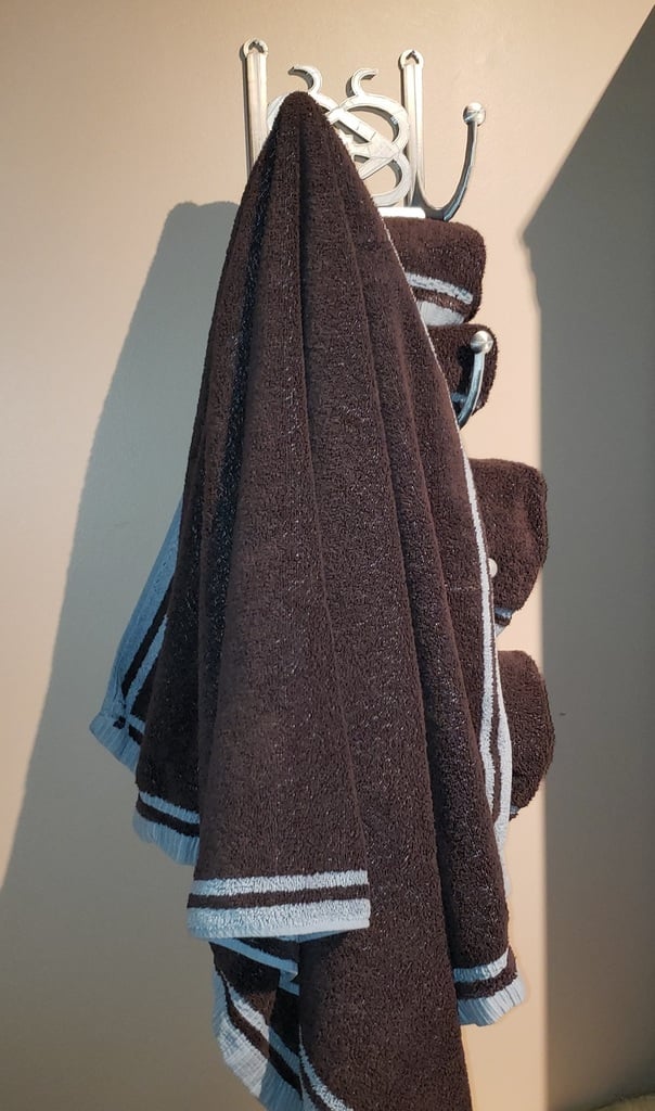 Porta asciugamani interconnessi per bagni