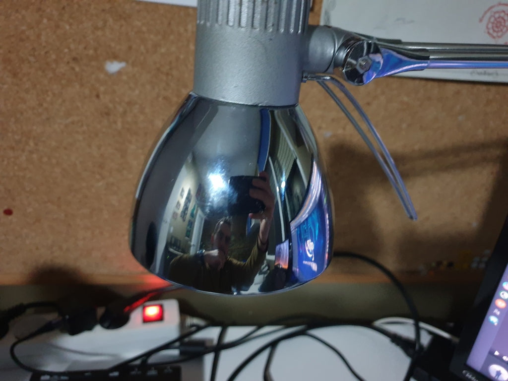Copertura del diffusore della lampada da scrivania per streaming, fotografia e trucco