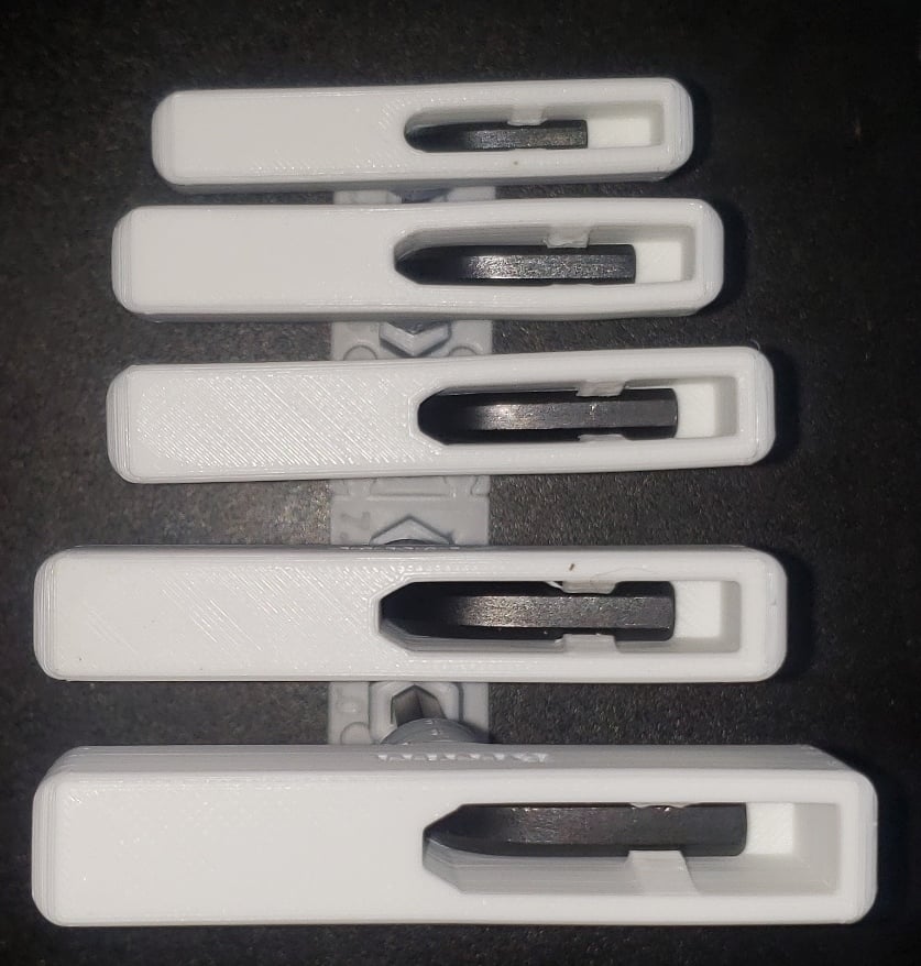Set di chiavi a brugola &quot;Snap-Lock&quot; con impugnatura esagonale con supporti modulari da 1,3 mm a 10,0 mm