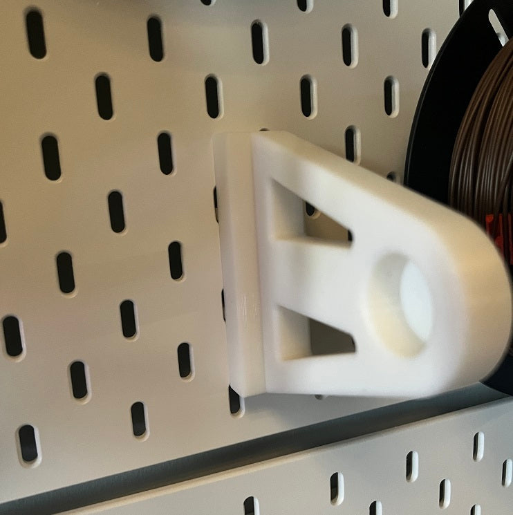 Porta bobina da parete Ikea Skadis Remix