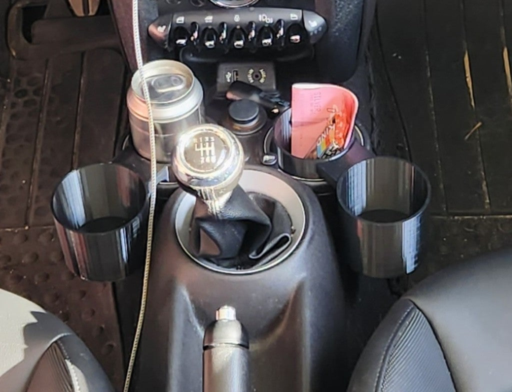 Portabicchieri Mini Cooper S per tazza da caffè XL Soda e Yeti