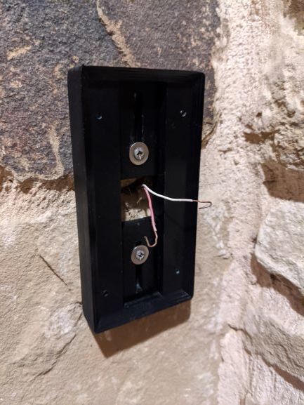 Montaggio a due fori per Ring Doorbell