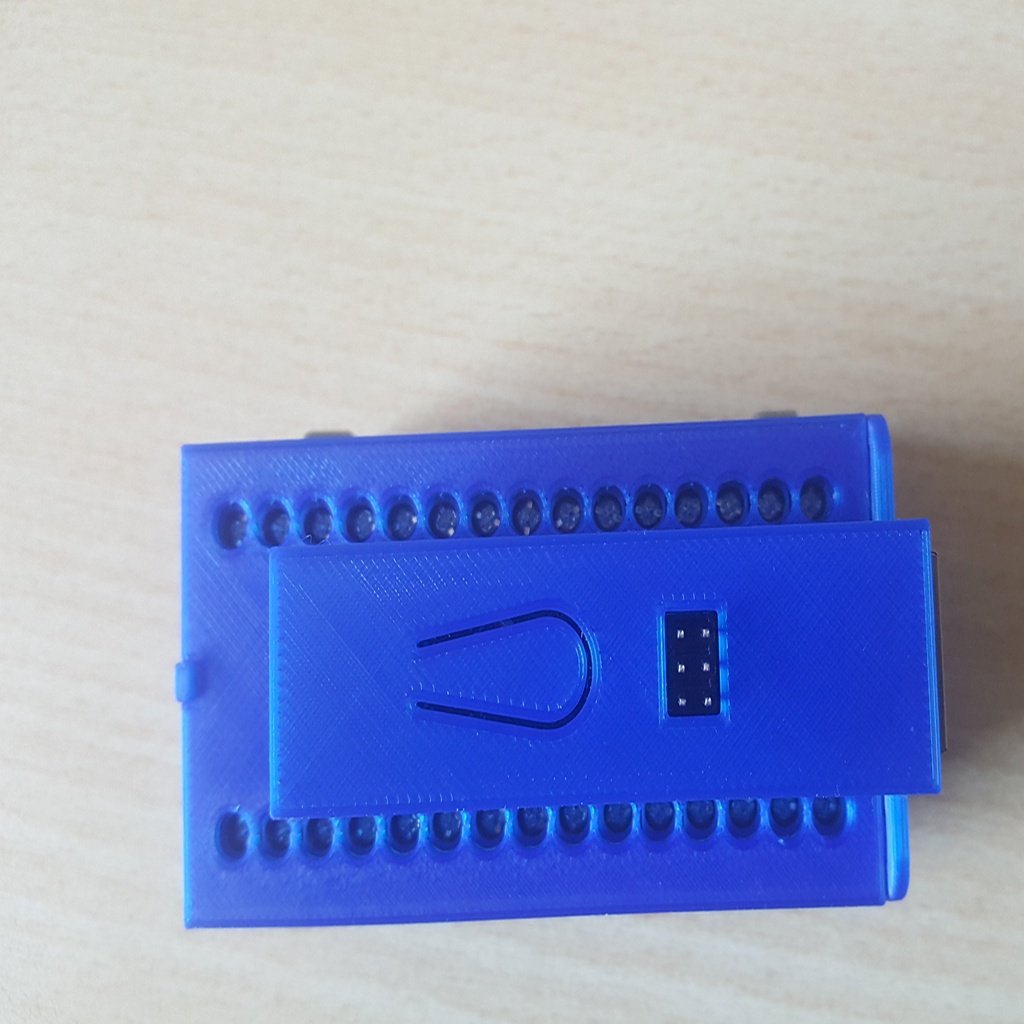 Custodia con montaggio DIN per Arduino NANO con schermatura Ethernet e schermatura IO adattatore terminale