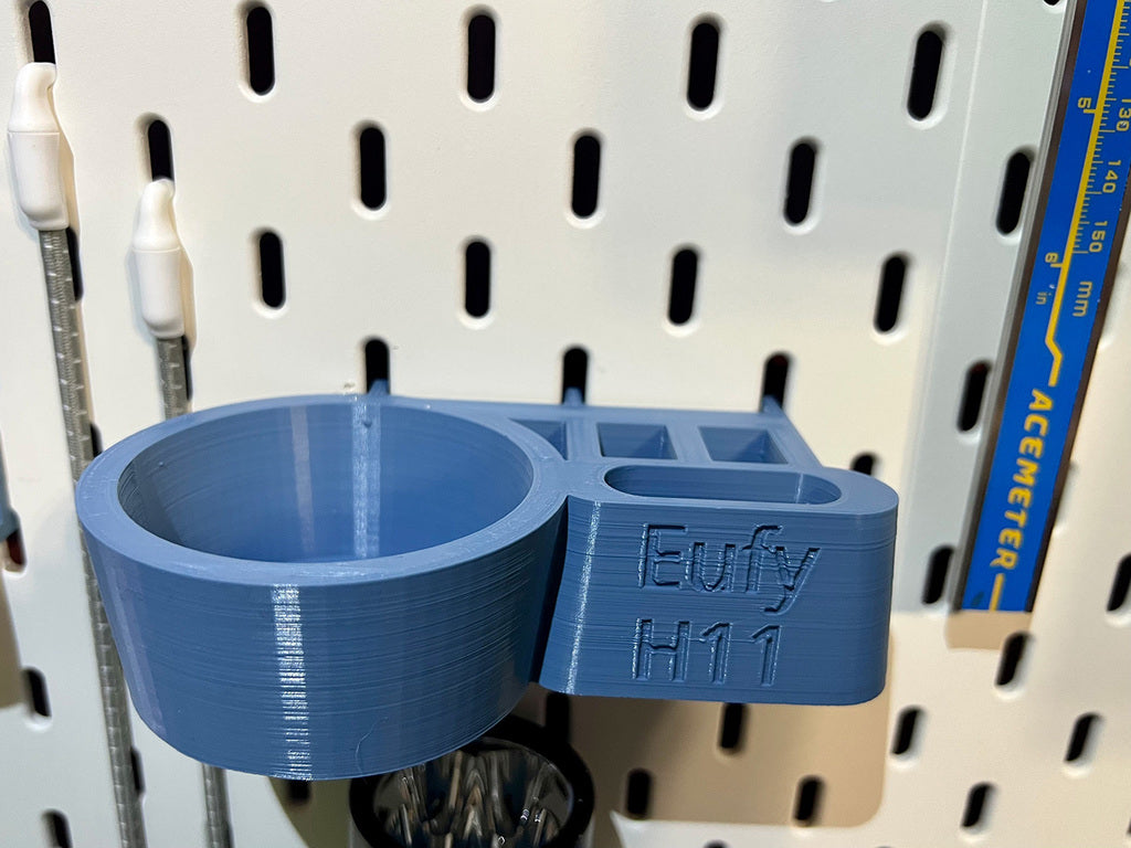 Montaggio Anker/Eufy HomeVac H11 per pannello forato IKEA Skådis