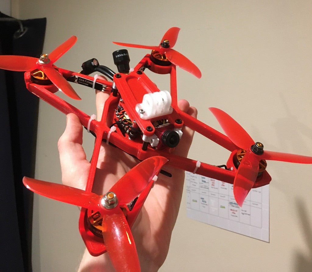 Supporto GoPro per drone da corsa ARS-5 V2.0 da 5&quot;.