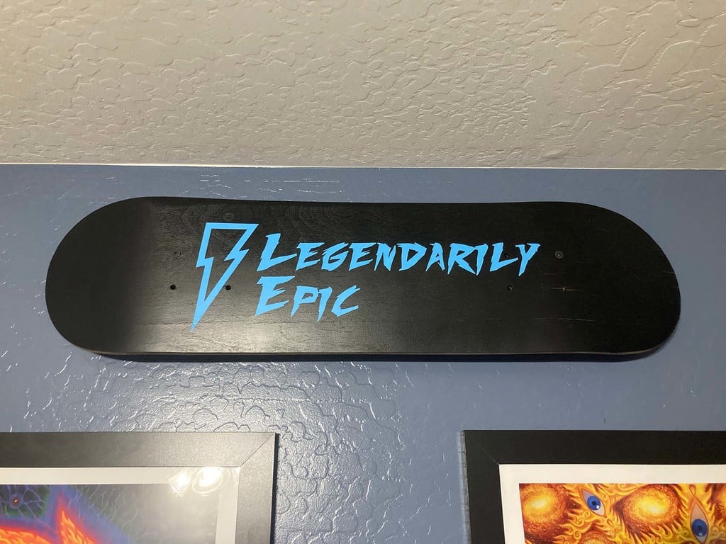 Supporto da parete per tavola da skateboard