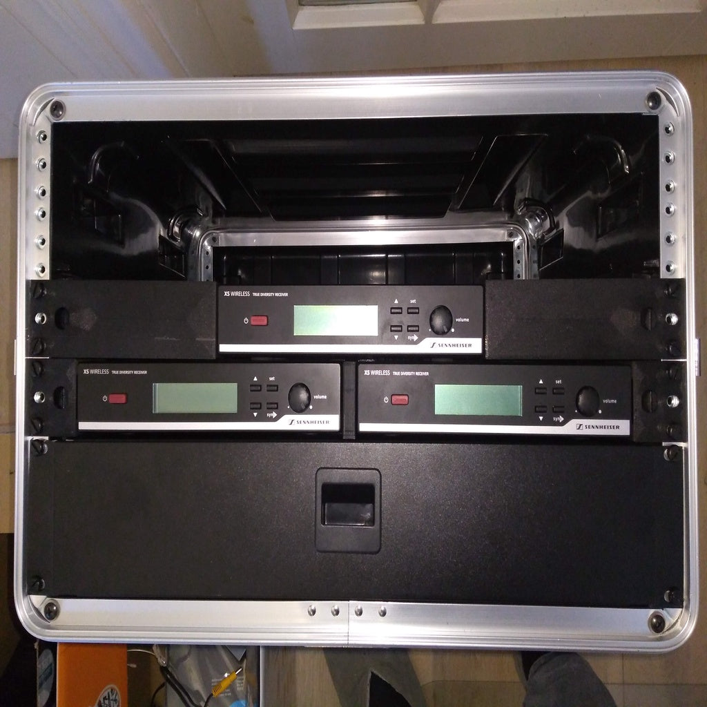 Staffa per montaggio su rack per ricevitore Sennheiser EM 10 (XS wireless)