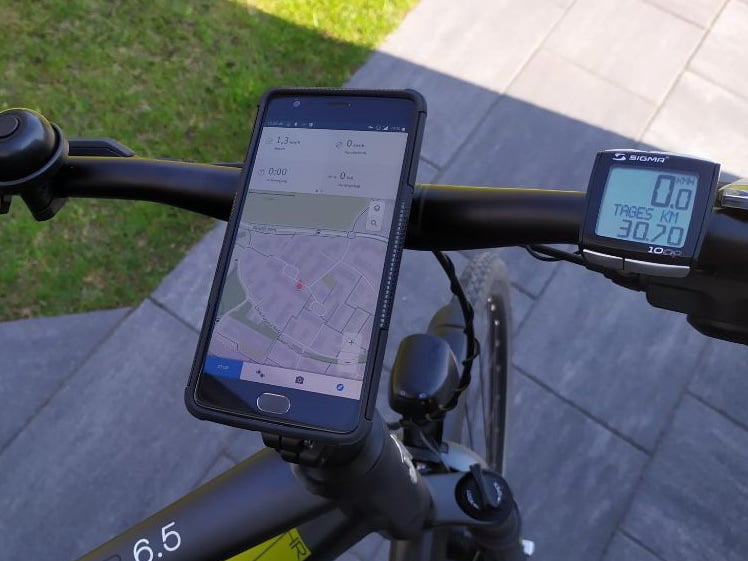 Supporto adattatore mobile Garmin per supporto per bicicletta Oregon/Etrex