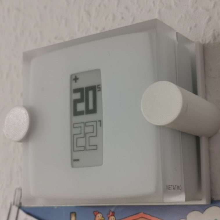 Staffa da parete per termostato netatmo