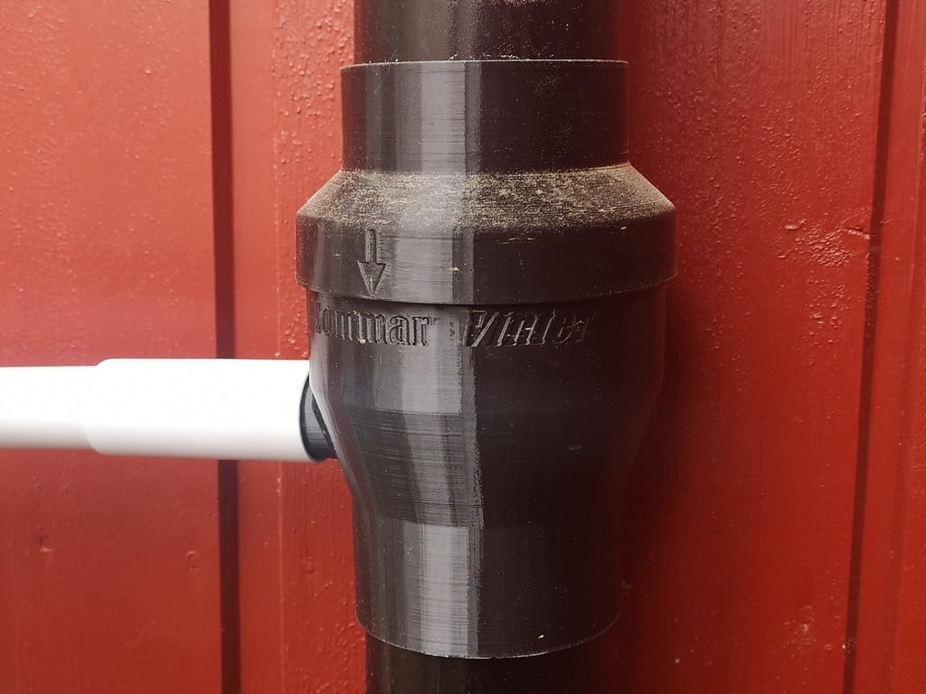 Collettore acqua con funzione Estate/Inverno per tubo da 90mm
