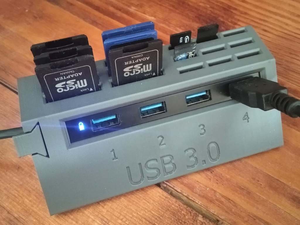 Supporto per i-tec USB 3.0, HUB 4 porte da tavolo