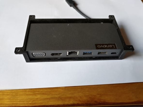 Supporto da sotto scrivania per hub da viaggio USB-C Lenovo