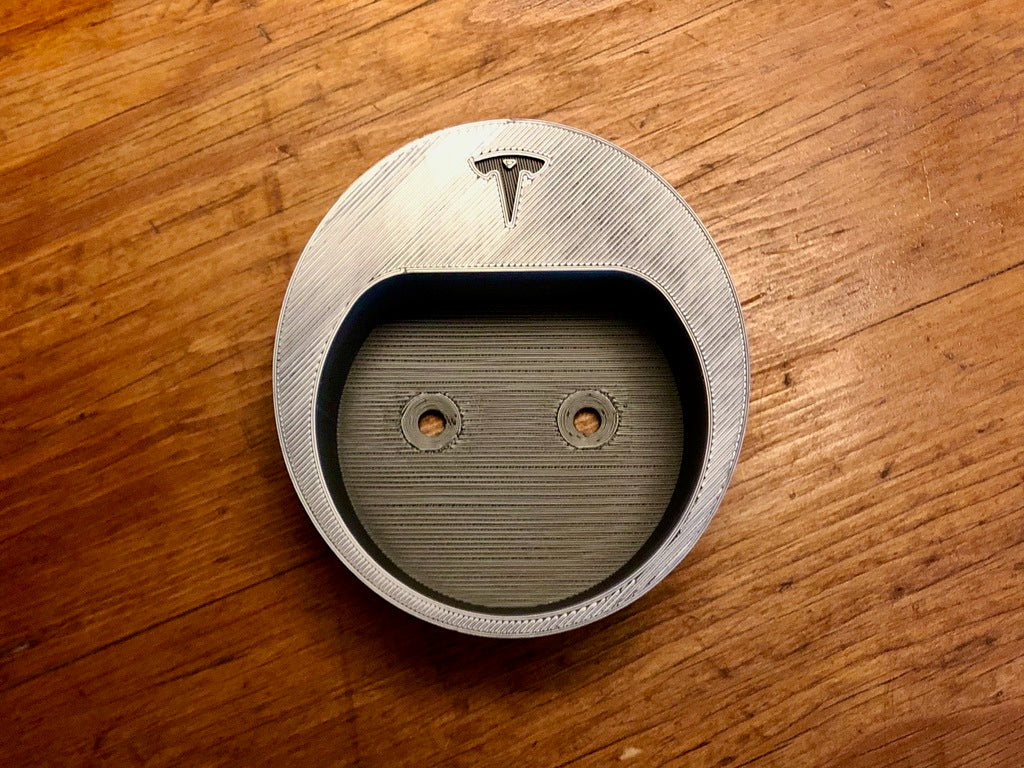 Supporto Tipo 2 con organizzatore di cavi per Tesla Model 3 (con e senza logo!)
