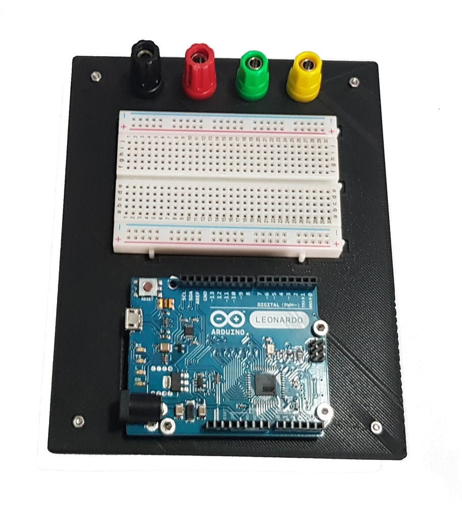 Supporto per scheda officina elettronica per Arduino e Arduino MKR