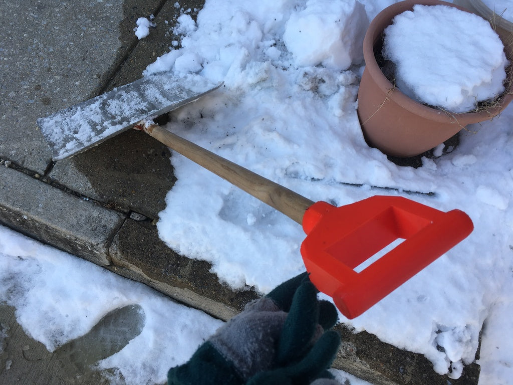 Pala da neve di ricambio ad alta durata per il manico in legno da 29 mm con un risparmio di plastica del 30% e una migliore affidabilità