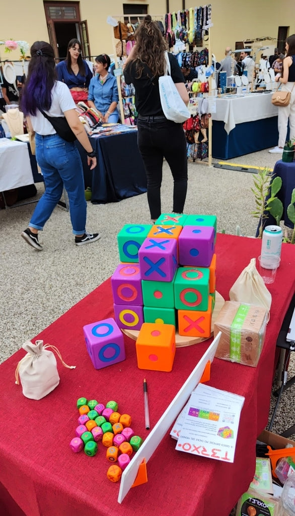 Stampa 3D del set di giochi TicTacToe giganti Terxo