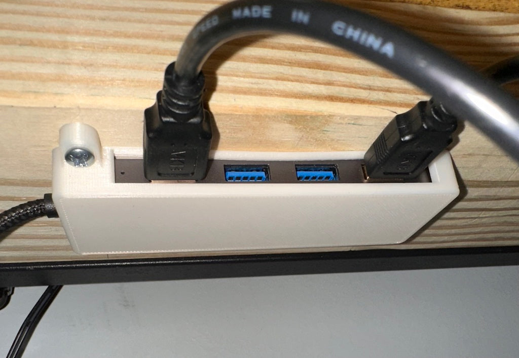 Supporto da tavolo per hub USB 3.0 ultra sottile