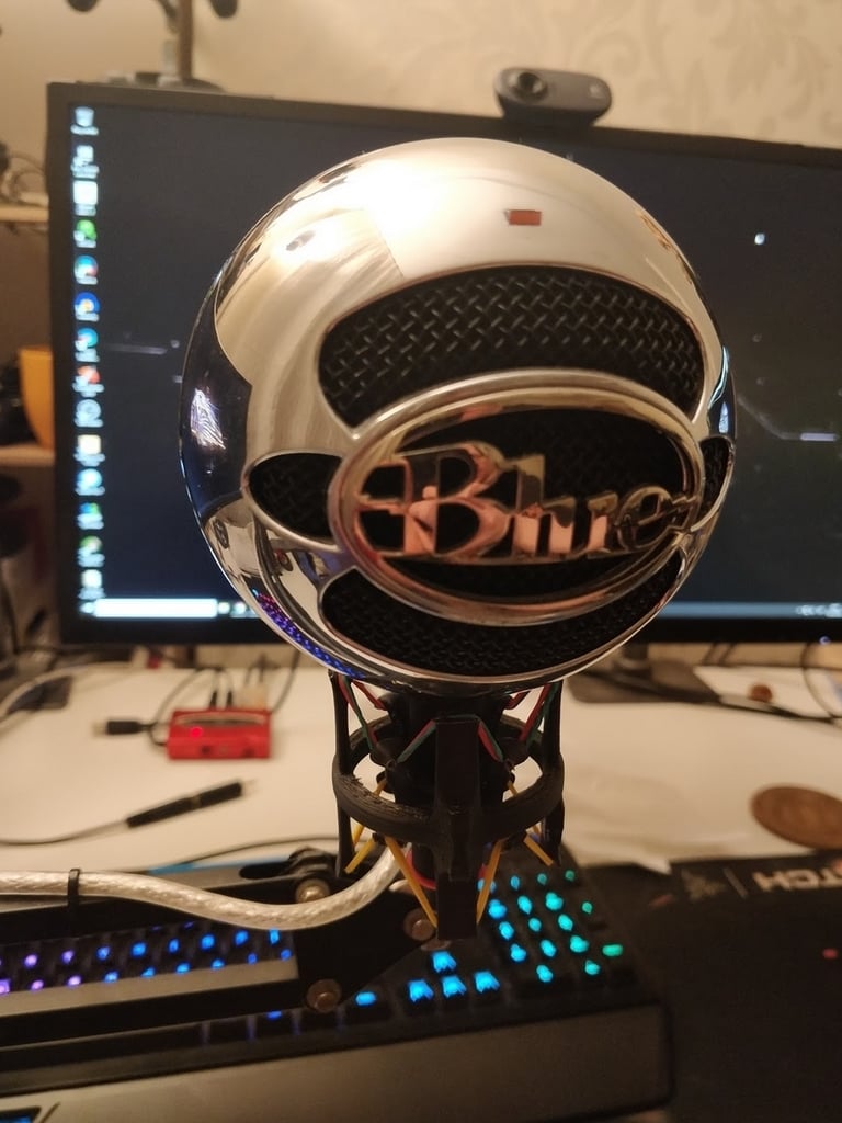 Mini supporto antiurto per microfono Blue Snowball