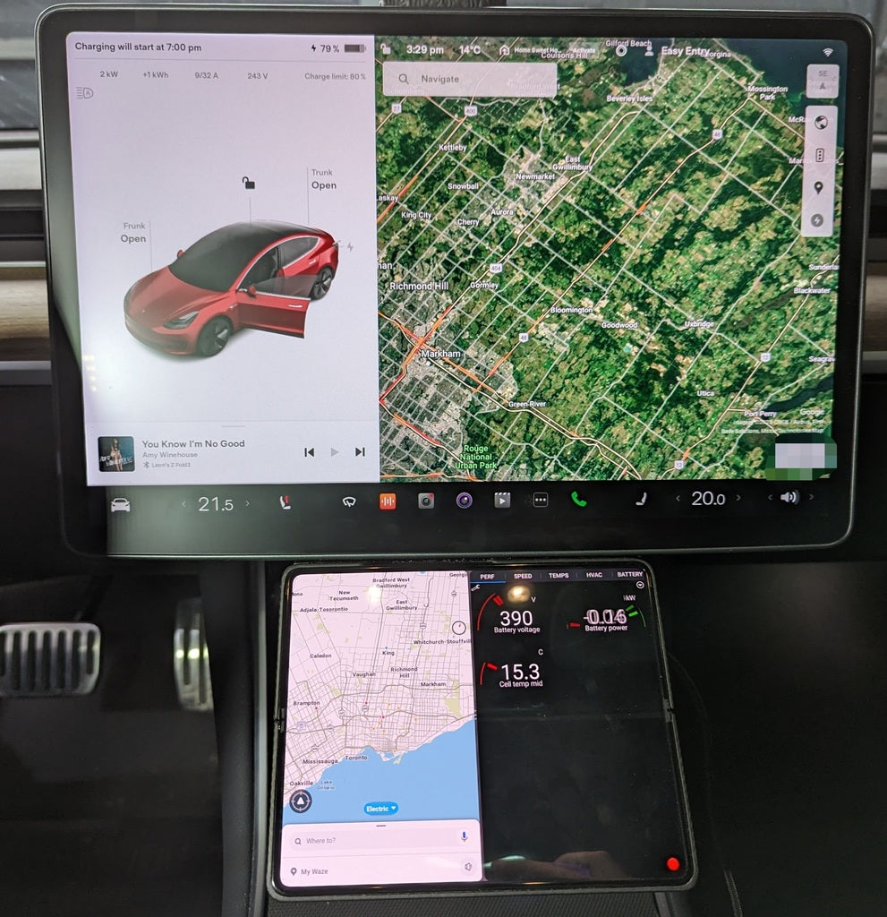 Supporto per telefono MagSafe per Tesla Model 3/Y