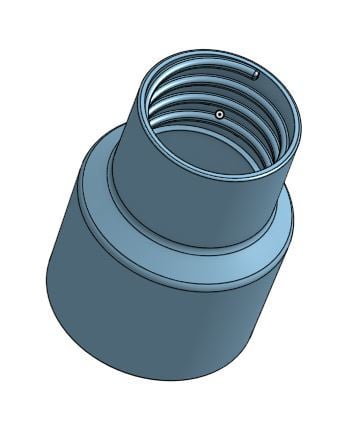 Connettori per tubi per aspirapolvere, filettatura 35 mm, per aspirapolvere industriali
