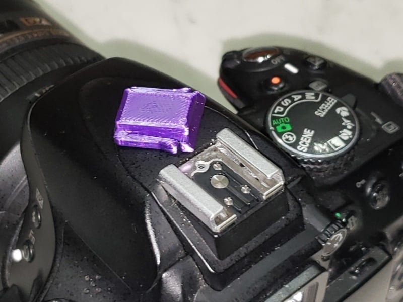 Base/copertura adattatore hot shoe per fotocamere Nikon