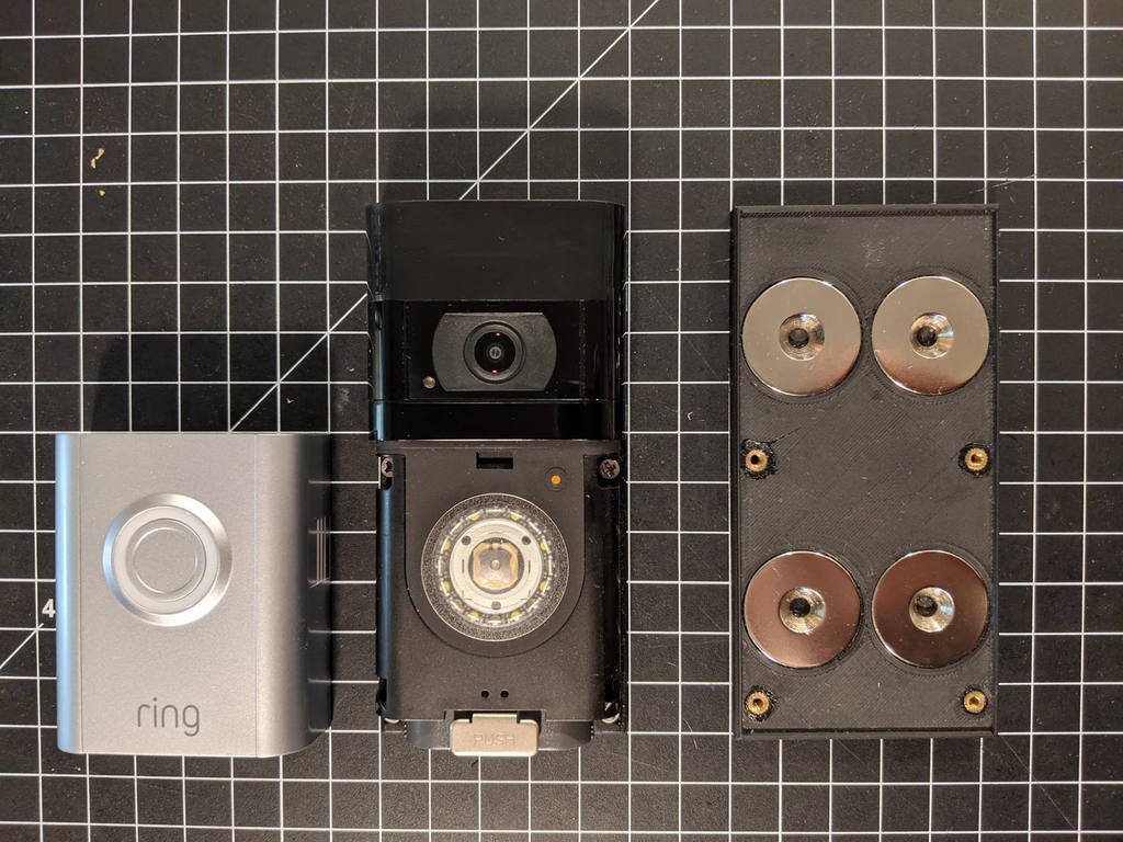 Montaggio magnetico per Ring Video Doorbell